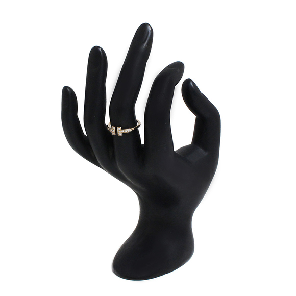 TIFFANY&Co T Diamond Wire Ring - Picture 4 of 4